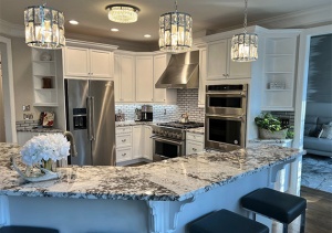 Expert cabinet painting services in Morrisville, NC with smooth, durable finishes