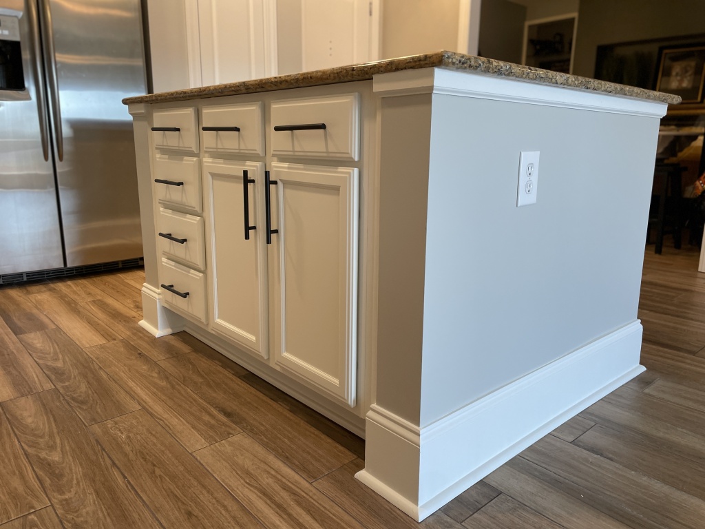Professional cabinet painting in Rolesville, NC refreshing kitchen and bathroom cabinets
