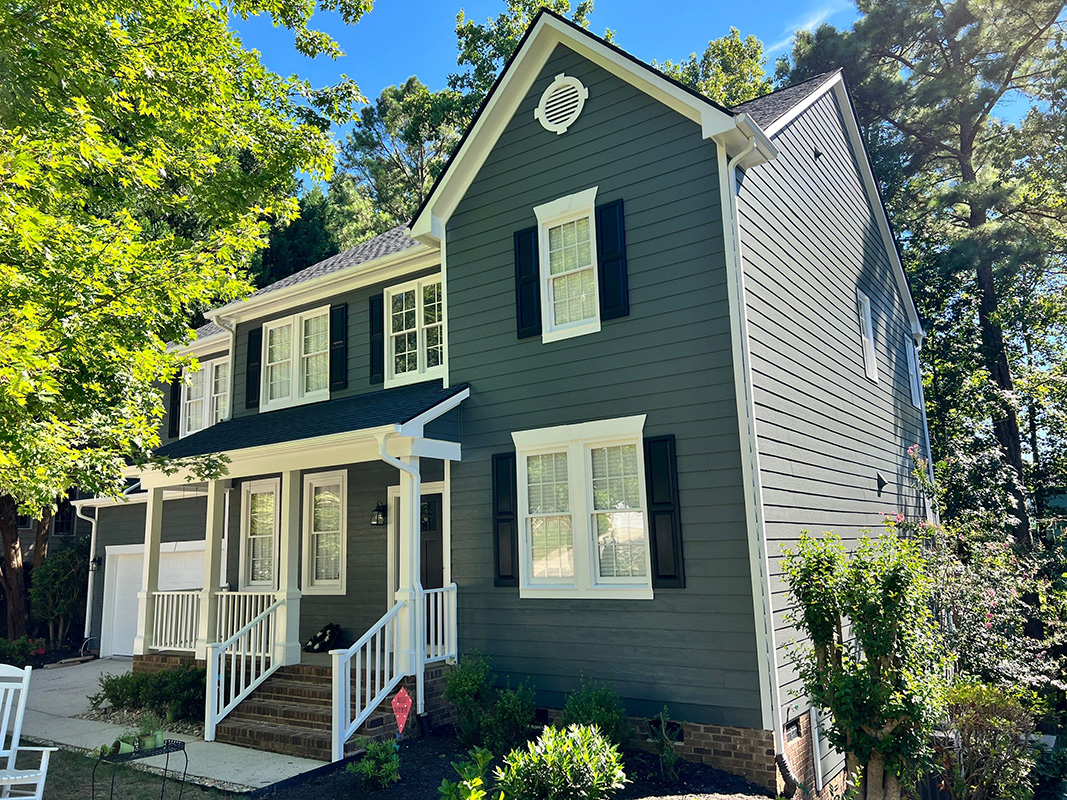 Residential Aluminum Siding Painting 