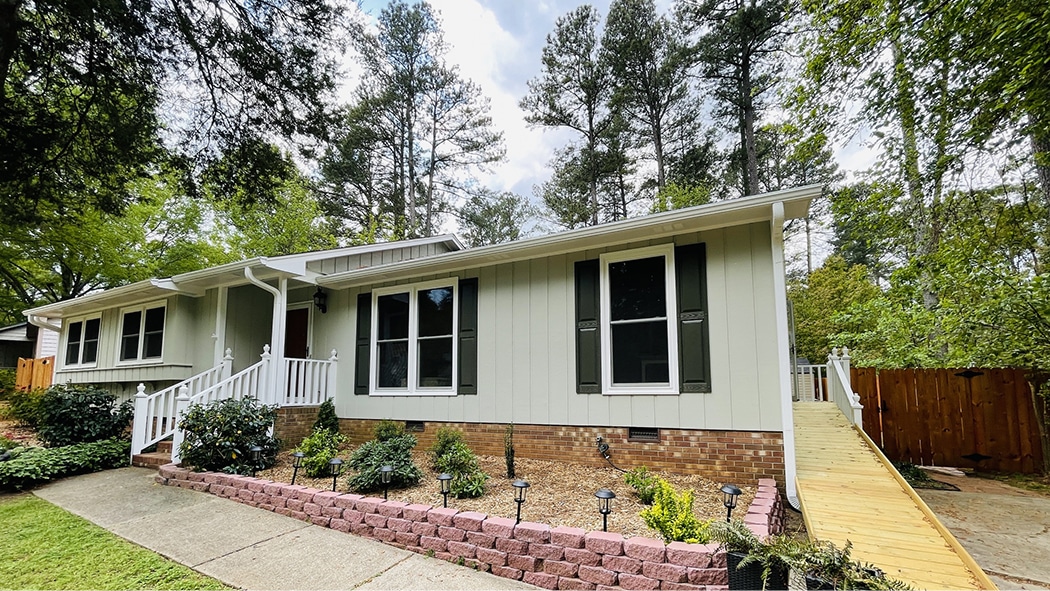 house in Raleigh NC after it was painted by Triangle Pro Painting