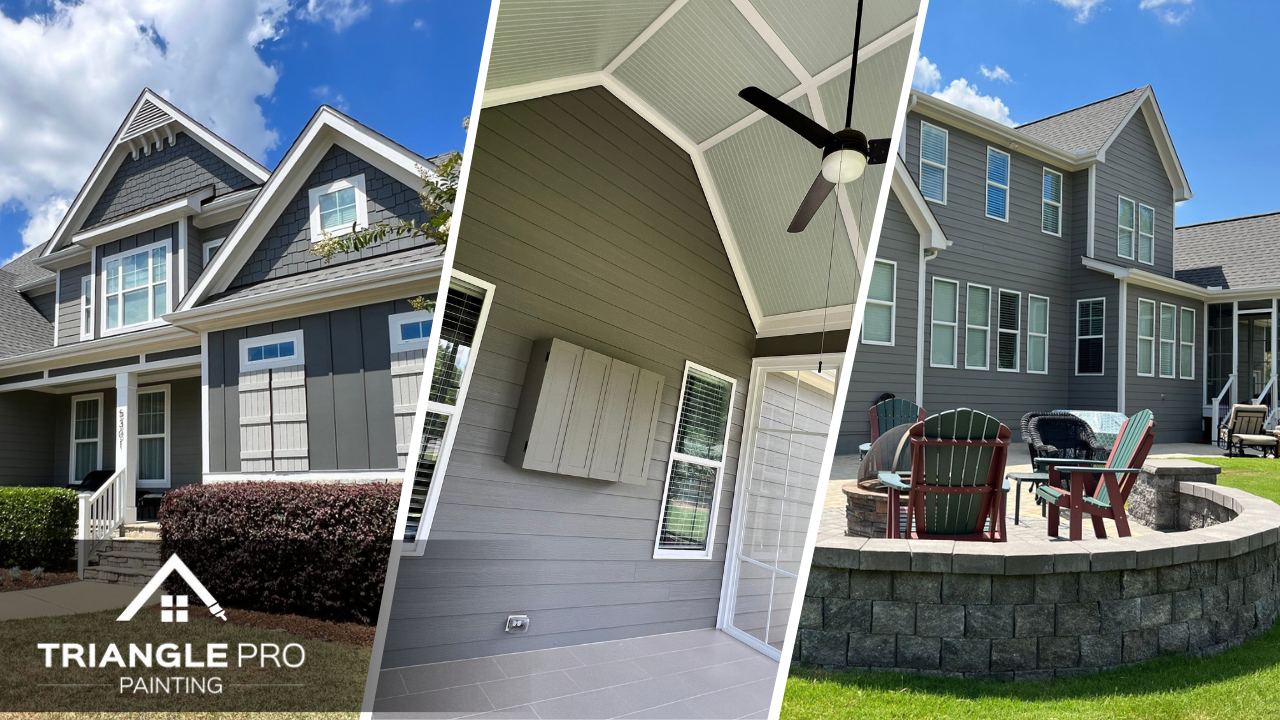 Exterior Painting Raleigh, NC - Triangle Pro Painting - Call (984) 464-6162