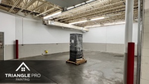 This is an image of industrial facility painting in Raleigh.