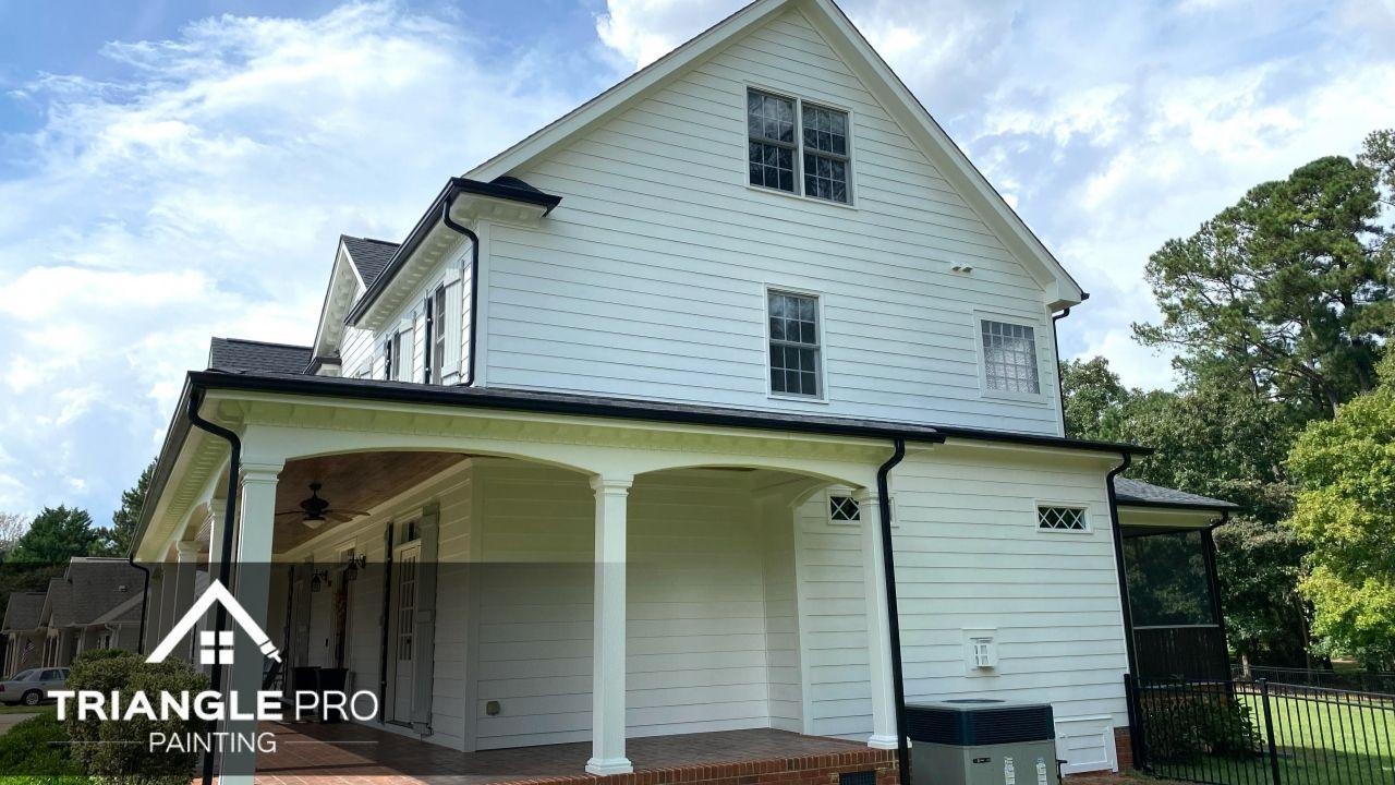 This is an image of a white house in Raleigh.