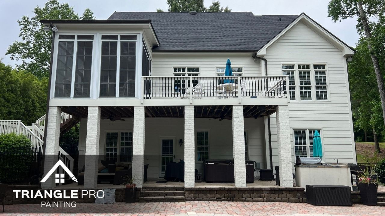 This is an image of a beautiful house in Raleigh, NC.