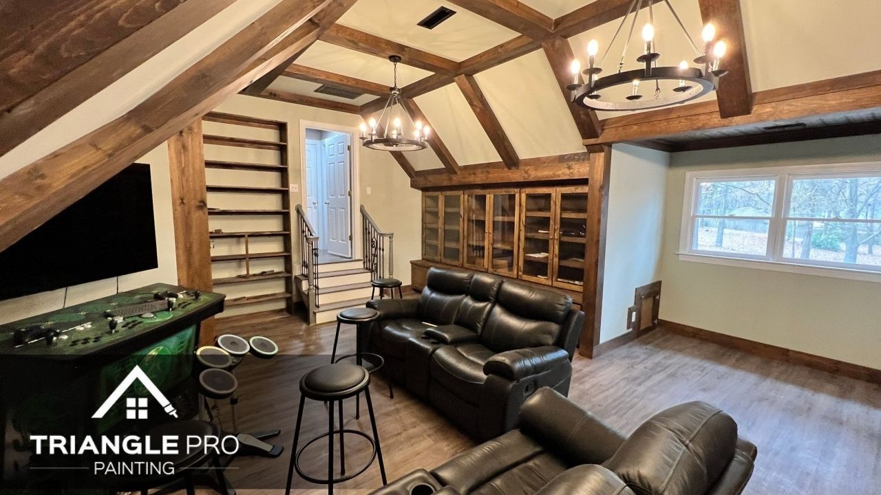 A beautiful interior of a commercial establishment in Raleigh.