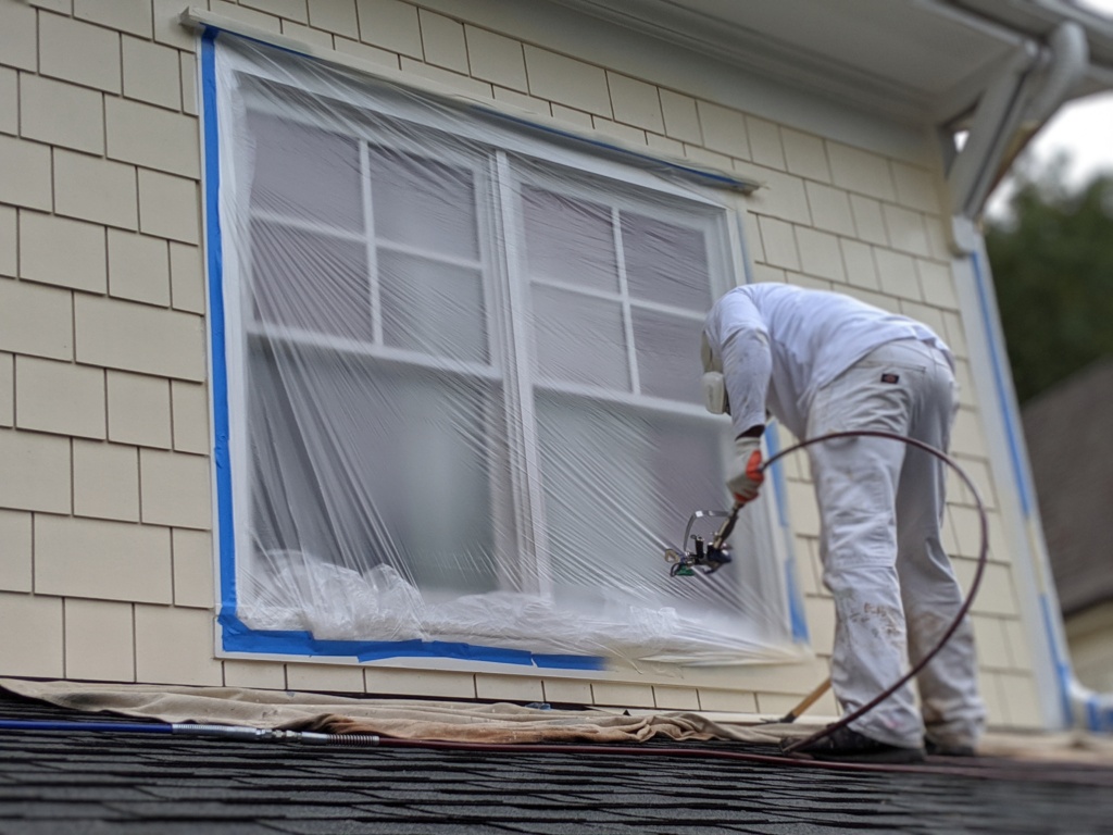 Durable exterior painting services in Apex, NC protecting siding and trim