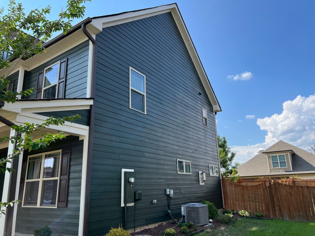 Durable exterior painting services in Fuquay-Varina, NC protecting siding and trim