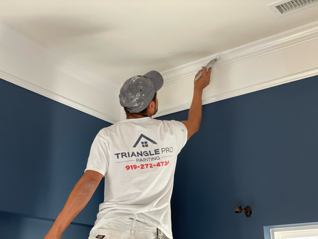 Expert interior painting services in Knightdale, NC for walls, ceilings, and trim