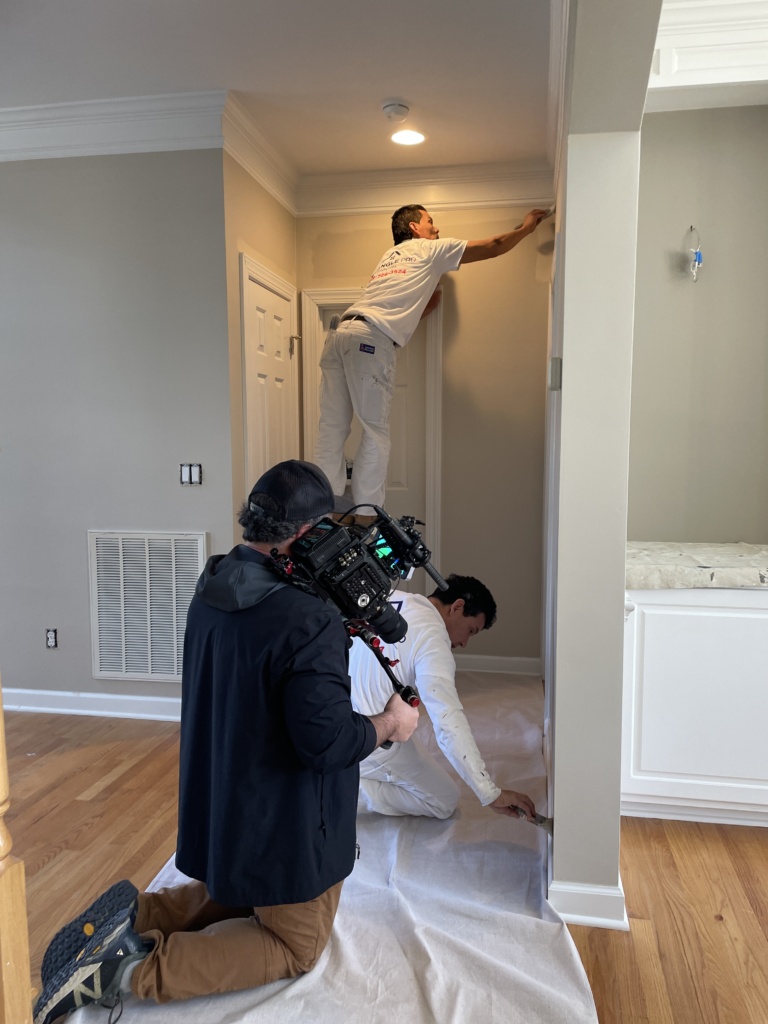 High-quality interior house painting in Apex, NC with smooth, durable finishes