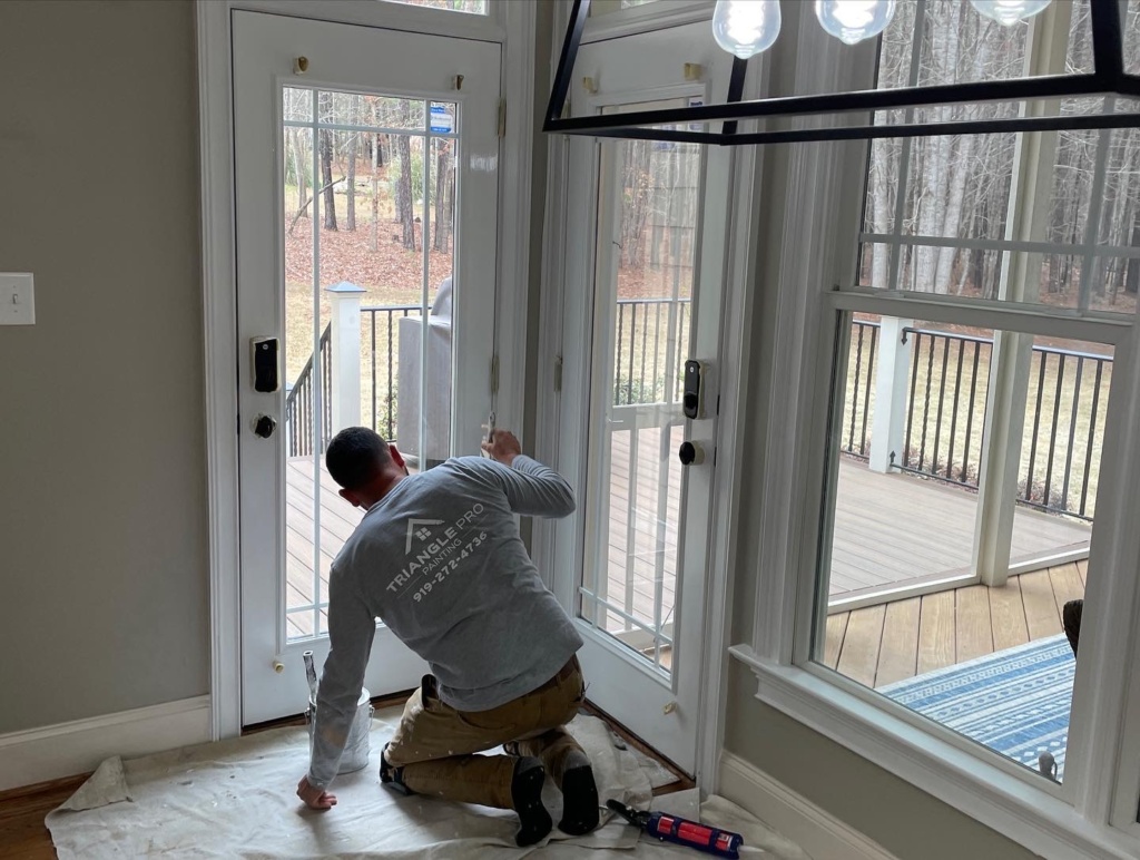 Professional interior painting in Garner, NC refreshing home living spaces