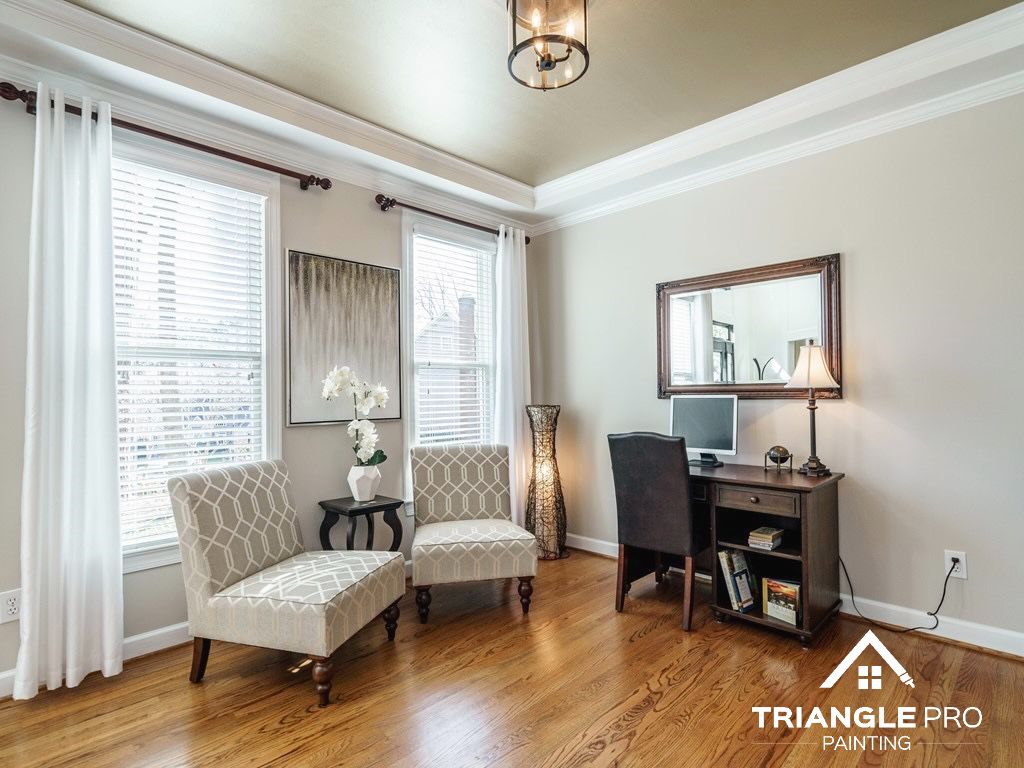 Expert interior painting services in Rolesville, NC for walls, ceilings, and trim