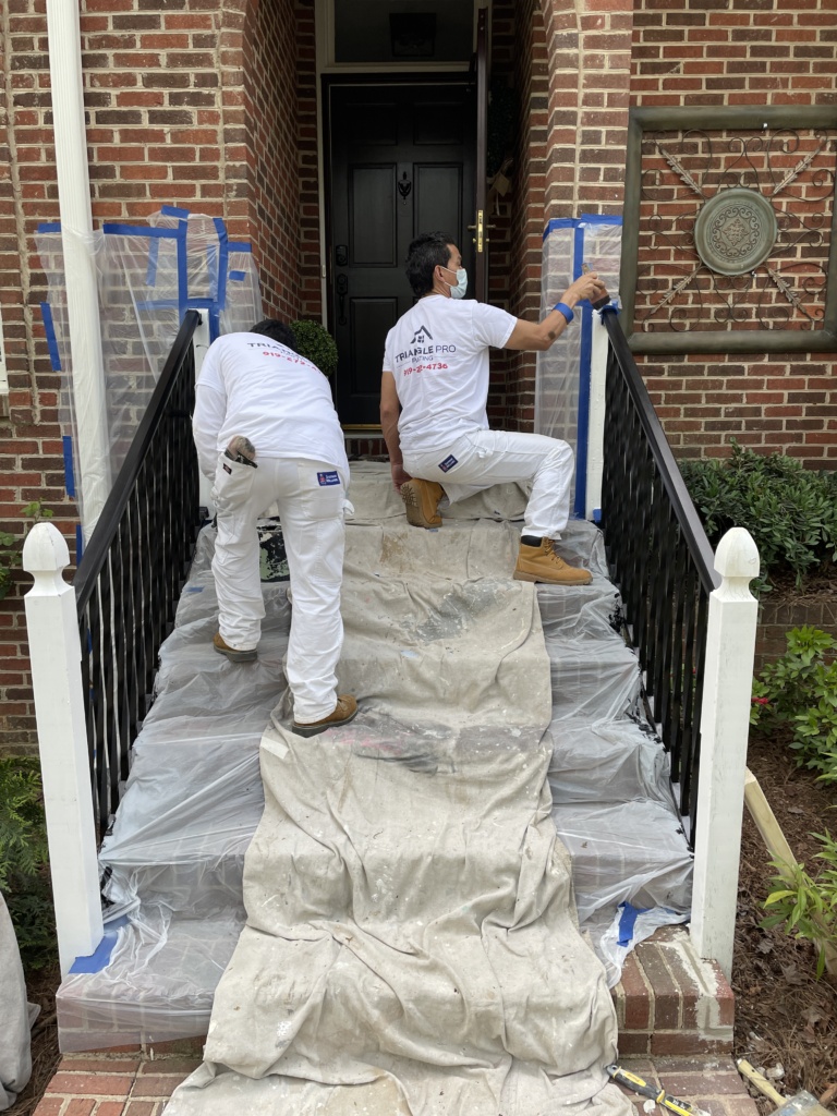 Reliable house painter in Clayton, NC providing detailed, long-lasting results