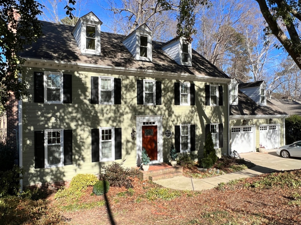 Professional residential painter in Raleigh, NC refreshing home interiors and exteriors
