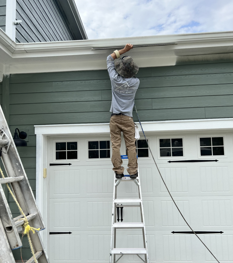 Experienced residential painting services in Zebulon, NC enhancing exterior surfaces and home curb appeal