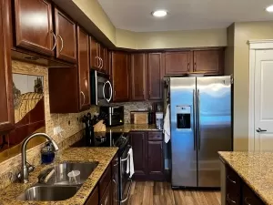 Expert cabinet painting services in Fuquay-Varina, NC with smooth, modern finishes