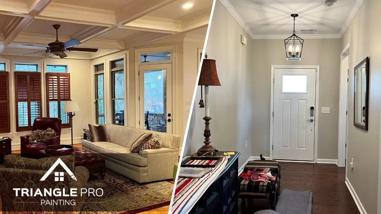 Professional painter in Wake Forest, NC homes and businesses