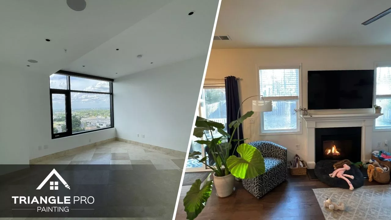 Professional painter in Orange County, NC homes and businesses