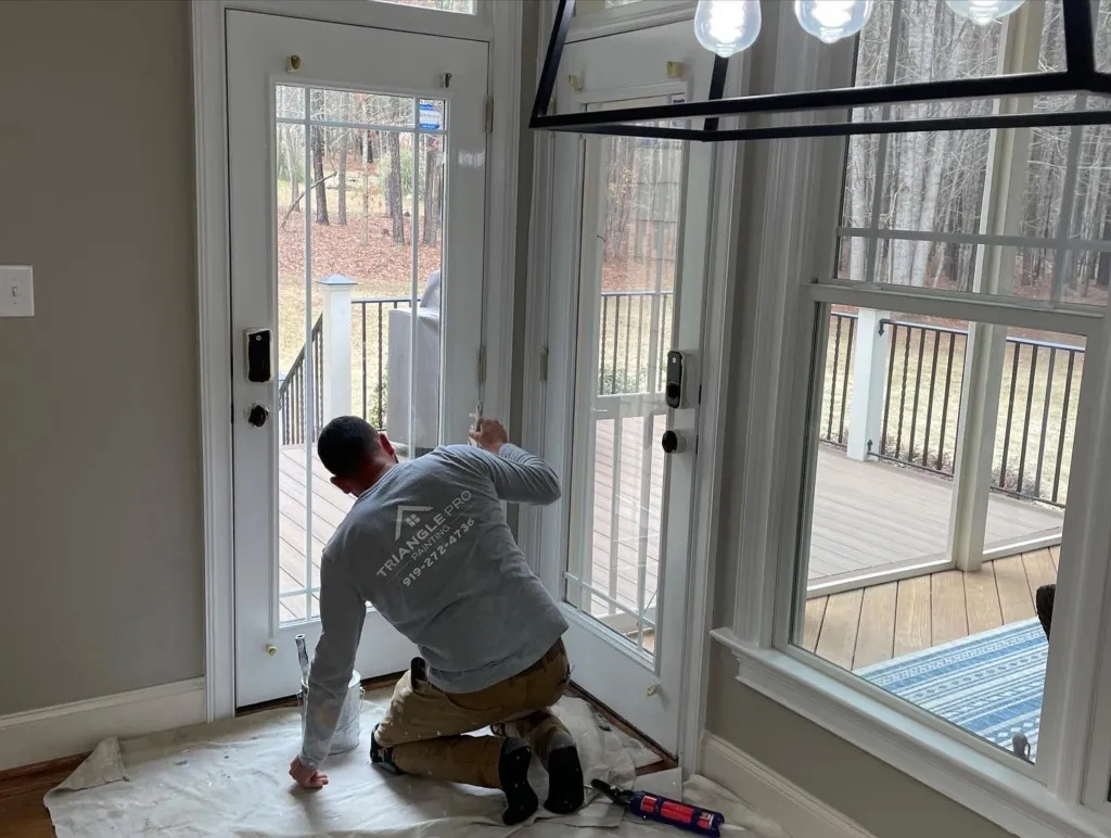 Professional interior painting in Garner, NC refreshing home living spaces