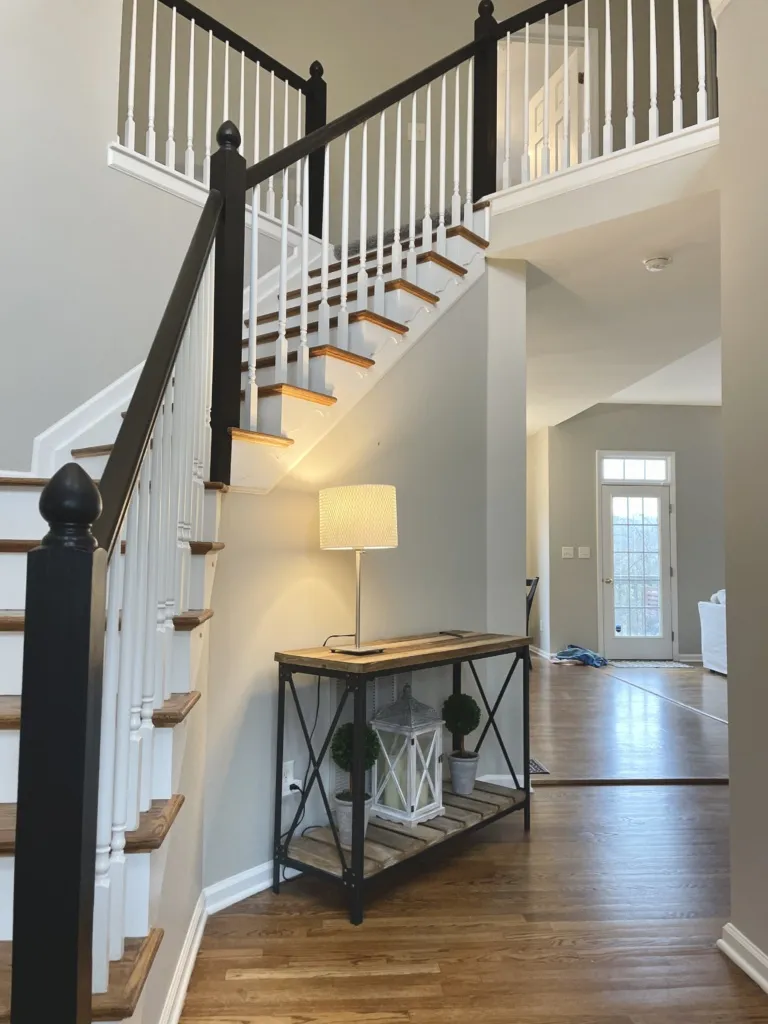 Professional interior painting in Youngsville, NC creating bright, welcoming interiors